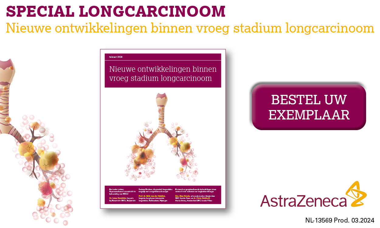 Special Longcarcinoom ‘Nieuwe ontwikkelingen binnen vroeg stadium longcarcinoom’<i class='restricted-content fa fa-lock'></i>
